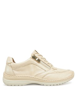 Sneakersy Caprice 9-23716-44 Écru ze sklepu eobuwie.pl w kategorii Buty sportowe damskie - zdjęcie 182056291