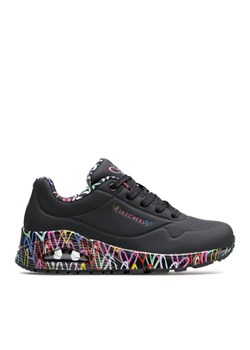 Sneakersy Skechers Loving Love 155506/BBK Czarny ze sklepu eobuwie.pl w kategorii Buty sportowe damskie - zdjęcie 182056313