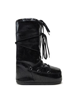 Śniegowce Moon Boot Icon Glitter 80D1402850 Czarny ze sklepu eobuwie.pl w kategorii Śniegowce damskie - zdjęcie 182056381