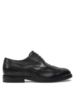 Półbuty Boss Dressletic Derb bubr 50521227 Czarny ze sklepu eobuwie.pl w kategorii Buty eleganckie męskie - zdjęcie 182056514