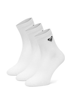 Skarpety Roxy AS_ROXY_06Z_SS25 (3-PACK) Biały ze sklepu eobuwie.pl w kategorii Skarpetki damskie - zdjęcie 182056531
