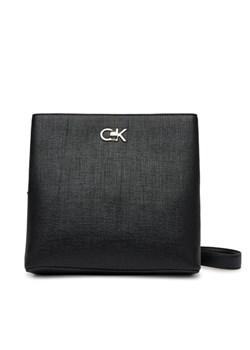 Torebka Calvin Klein Ck Bucket Bag_Tex K60K613179 Czarny ze sklepu eobuwie.pl w kategorii Listonoszki - zdjęcie 182056662