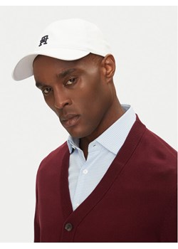 Czapka z daszkiem Tommy Hilfiger Imd Color 6 Panel AM0AM13542 Biały ze sklepu eobuwie.pl w kategorii Czapki z daszkiem męskie - zdjęcie 182056683