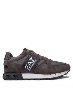 Sneakersy EA7 Emporio Armani X8X151 XK354 T995 Brązowy ze sklepu eobuwie.pl w kategorii Buty sportowe męskie - zdjęcie 182056860