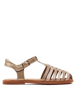 Sandały Geox J Sandal Karly Girl J4535A 0NFQD C2010 S Złoty ze sklepu eobuwie.pl w kategorii Sandały dziecięce - zdjęcie 182056890
