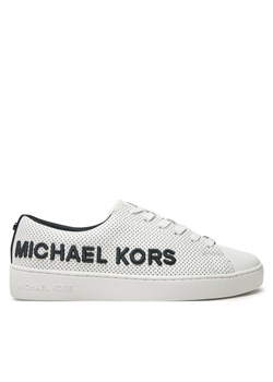 Sneakersy MICHAEL Michael Kors Keaton Lace Up 43R5KEFS1L Biały ze sklepu eobuwie.pl w kategorii Buty sportowe damskie - zdjęcie 182056911