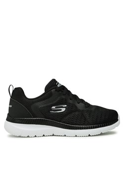 Sneakersy Skechers Quick Path 12607/BKW Czarny ze sklepu eobuwie.pl w kategorii Buty sportowe damskie - zdjęcie 182056912