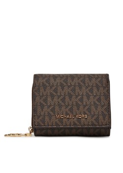 Mały Portfel Damski MICHAEL Michael Kors 32S5G8ED8B Brązowy - id: 0197853464865 - marki Michael Michael Kors - 182056941 Mały Portfel Damski MICHAEL Michael Kors 32S5G8ED8B Brązowy ze sklepu eobuwie.pl w kategorii Portfele damskie - zdjęcie 182056941