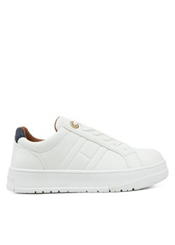 Sneakersy Tommy Hilfiger Low Cut Lace-Up Sneaker T3X9-33857-1355 M Biały ze sklepu eobuwie.pl w kategorii Buty sportowe dziecięce - zdjęcie 182056962
