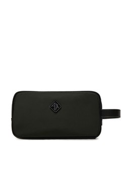 Kosmetyczka Armani Exchange XM000108 AF12099 MB066 Czarny ze sklepu eobuwie.pl w kategorii Kosmetyczki - zdjęcie 182056972