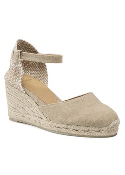Espadryle Castañer Carol/6/002 021655-2017 Beżowy ze sklepu eobuwie.pl w kategorii Espadryle damskie - zdjęcie 182057031