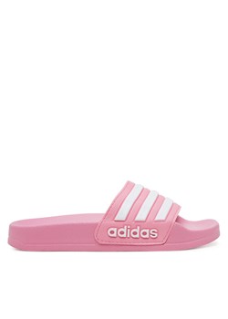 Klapki adidas adilette JP5786 Różowy ze sklepu eobuwie.pl w kategorii Klapki dziecięce - zdjęcie 182057233