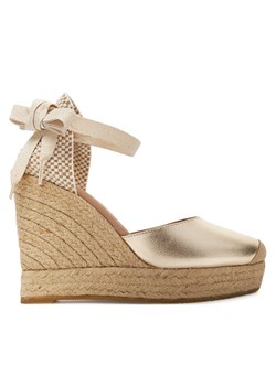 Espadryle Genuins Darya G105916 Złoty ze sklepu eobuwie.pl w kategorii Espadryle damskie - zdjęcie 182057460