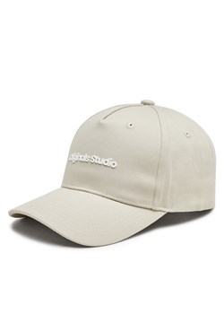 Czapka z daszkiem Jack&Jones Vesterbro 12253600 Beżowy ze sklepu eobuwie.pl w kategorii Czapki z daszkiem męskie - zdjęcie 182057553