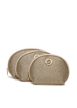 Zestaw kosmetyczek Beverly Hills Polo Club BHPC-U1-007-SS25 (3-pack) Beżowy ze sklepu eobuwie.pl w kategorii Kosmetyczki - zdjęcie 182057620