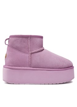 Śniegowce EMU Australia Stinger Micro Flatform W13082 Różowy ze sklepu eobuwie.pl w kategorii Śniegowce damskie - zdjęcie 182057924