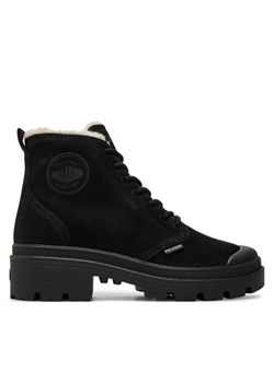 Trapery Palladium 98867-008-M Czarny ze sklepu eobuwie.pl w kategorii Workery damskie - zdjęcie 182058043