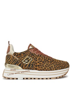Sneakersy Liu Jo Maxi Wonder 01 BA4047 PX195 Brązowy ze sklepu eobuwie.pl w kategorii Buty sportowe damskie - zdjęcie 182058112