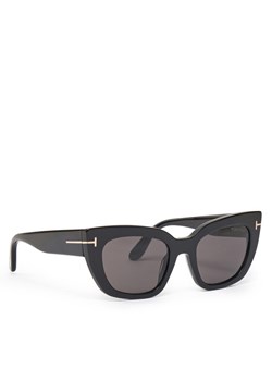 Okulary przeciwsłoneczne Tom Ford FT1190 01A Czarny ze sklepu eobuwie.pl w kategorii Okulary przeciwsłoneczne damskie - zdjęcie 182058263