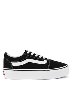 Trampki Vans WARD PLATFORM VN0A3TLC1871_ Czarny ze sklepu eobuwie.pl w kategorii Trampki damskie - zdjęcie 182058264