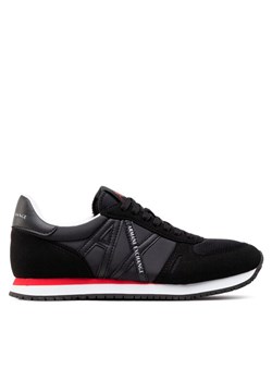 Sneakersy Armani Exchange XUX017 XCC68 00002 Czarny ze sklepu eobuwie.pl w kategorii Buty sportowe męskie - zdjęcie 182058271