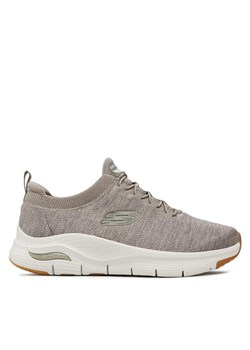 Sneakersy Skechers Waveport 232301/TPE Szary ze sklepu eobuwie.pl w kategorii Buty sportowe męskie - zdjęcie 182058372
