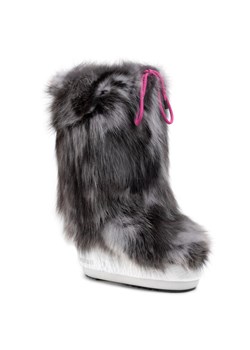 Ocieplacz na obuwie Moon Boot Cover Fox 140COV02001 Szary ze sklepu eobuwie.pl w kategorii Śniegowce damskie - zdjęcie 182058473