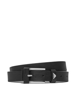Pasek Damski Emporio Armani Y4S609 YQ19F 80001 Czarny ze sklepu eobuwie.pl w kategorii Paski damskie - zdjęcie 182058561