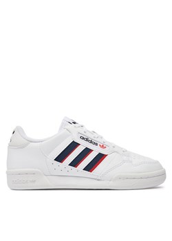 Sneakersy adidas Continental 80 Stripes J FX6088 Biały ze sklepu eobuwie.pl w kategorii Buty sportowe dziecięce - zdjęcie 182058593