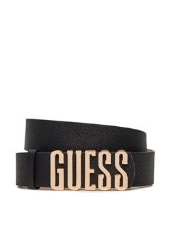 Pasek Damski Guess Meridian (BG) Belts BW9113 P4235 Czarny ze sklepu eobuwie.pl w kategorii Paski damskie - zdjęcie 182058750