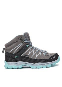 Trekkingi CMP Kids Rigel Mid Trekking Shoe Wp 3Q12944J Szary ze sklepu eobuwie.pl w kategorii Buty trekkingowe dziecięce - zdjęcie 182058773