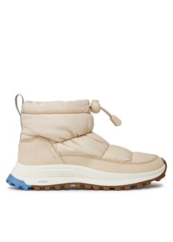 Śniegowce Clarks Atltrek Ice Wp GORE-TEX 261738264 Beżowy ze sklepu eobuwie.pl w kategorii Śniegowce damskie - zdjęcie 182058920