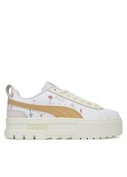 Sneakersy Puma Mayze Secret Garden Wns 401262 01 Biały ze sklepu eobuwie.pl w kategorii Buty sportowe damskie - zdjęcie 182058942