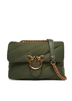 Torebka PINKO Love Puff Classic Cl PE 25 PLTT 100038 A05F Zielony ze sklepu eobuwie.pl w kategorii Kopertówki - zdjęcie 182059014