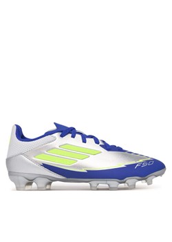 Buty do piłki nożnej adidas F50 League Messi Multi-Ground IH0920 Szary ze sklepu eobuwie.pl w kategorii Buty sportowe dziecięce - zdjęcie 182059084
