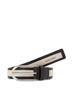 Pasek Damski Calvin Klein Summer Story Canvas 2.5 Belt K60K611996 Szary ze sklepu eobuwie.pl w kategorii Paski damskie - zdjęcie 182059350