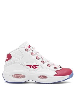 Sneakersy Reebok Question Mid 100074721 Biały ze sklepu eobuwie.pl w kategorii Buty sportowe męskie - zdjęcie 182059361