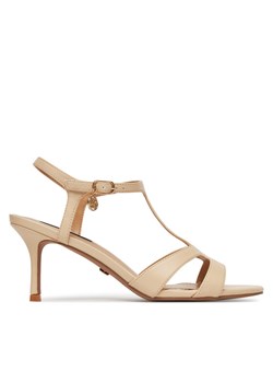 Sandały Nine West 22154A Beżowy ze sklepu eobuwie.pl w kategorii Sandały damskie - zdjęcie 182059402