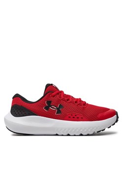 Buty do biegania Under Armour Ua Bgs Surge 4 3027103-600 Czerwony ze sklepu eobuwie.pl w kategorii Buty sportowe dziecięce - zdjęcie 182059451