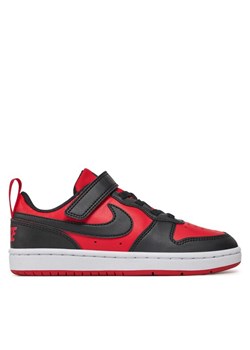 Sneakersy Nike Court Borough Low Recraft (PS) DV5457 600 Czerwony ze sklepu eobuwie.pl w kategorii Buty sportowe dziecięce - zdjęcie 182059520
