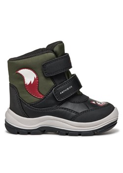 Śniegowce Geox B Flanfil Boy B Abx B463VB 054FU C0520 S Czarny ze sklepu eobuwie.pl w kategorii Buty zimowe dziecięce - zdjęcie 182059702