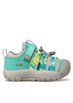 Półbuty Keen Newport H2sho 1026207 Zielony ze sklepu eobuwie.pl w kategorii Buty trekkingowe dziecięce - zdjęcie 182059704