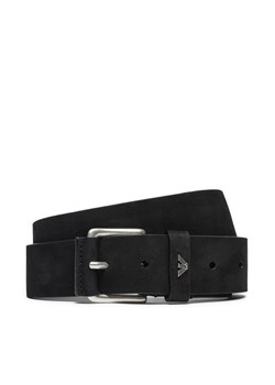 Pasek Męski Emporio Armani Y4S652 YQ94G 80001 Czarny ze sklepu eobuwie.pl w kategorii Paski męskie - zdjęcie 182059822