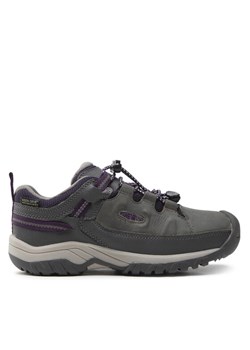 Trekkingi Keen Targhee Low Wp 1026295 Szary ze sklepu eobuwie.pl w kategorii Buty trekkingowe dziecięce - zdjęcie 182059892