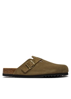 Klapki Scholl Olivier F30083 Khaki ze sklepu eobuwie.pl w kategorii Klapki męskie - zdjęcie 182059912