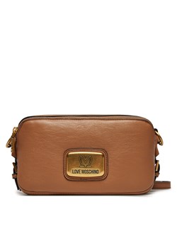 Torebka LOVE MOSCHINO JC4272PP0LKB0208 Brązowy ze sklepu eobuwie.pl w kategorii Listonoszki - zdjęcie 182059962