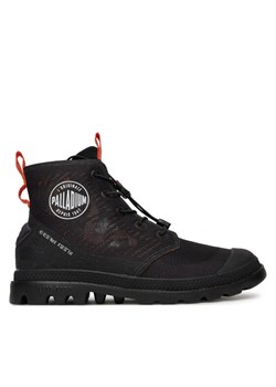 Trapery Palladium Pampa Lite Travel Vt 74472-008-M Czarny ze sklepu eobuwie.pl w kategorii Workery damskie - zdjęcie 182060284