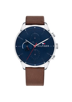Zegarek Tommy Hilfiger Chase 1791487 Brązowy ze sklepu eobuwie.pl w kategorii Zegarki - zdjęcie 182060621