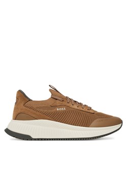 Sneakersy BOSS TTNM EVO Slon 50523113 Beżowy - id: 0000304960031 - marki BOSS HUGO BOSS - 182060644 Sneakersy BOSS TTNM EVO Slon 50523113 Beżowy ze sklepu eobuwie.pl w kategorii Buty sportowe męskie - zdjęcie 182060644