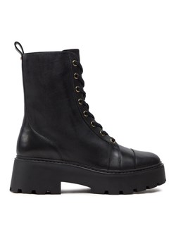 Botki MICHAEL Michael Kors Combat Boot 40T4BKFE6L Czarny ze sklepu eobuwie.pl w kategorii Botki - zdjęcie 182060750